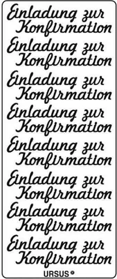 Produktbild von Kreativsticker 10x23cm Motiv 83 VE=5 Stück silber