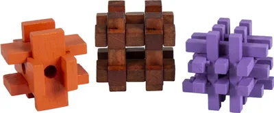 Obrázek produktu pro Sada 3 puzzle - Klece