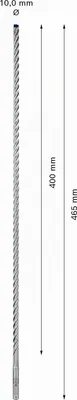 Image de Foret marteau SDS-plus 7x 10x550x615mm EXPERT Bosch