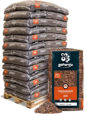 Produktbild von Galamio Rindenmulch Pinie Fein 60l x 39 Sack 2340l Palette