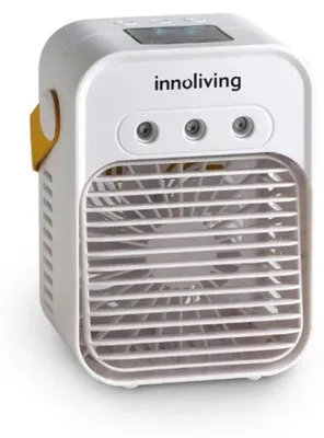 Obrázok produktu pre Innoliving INN-518, Domáci lopatkový ventilátor, Biela, Tabuľka, 0,2 L, Batérie, USB, 10 W
