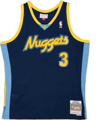 Obrázok produktu pre Mitchell & Ness Trička Nba Swingman Denver Nuggets Allen Iverson, SMJY4205DNU06AIVASBL, Veľkosť: 193