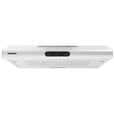 Obrázok produktu pre Heinner CH-MD200WH, 200 m³/h, Zvedené / recirkulačné, Podvesné, Biela, Tlačidlá, 12 cm