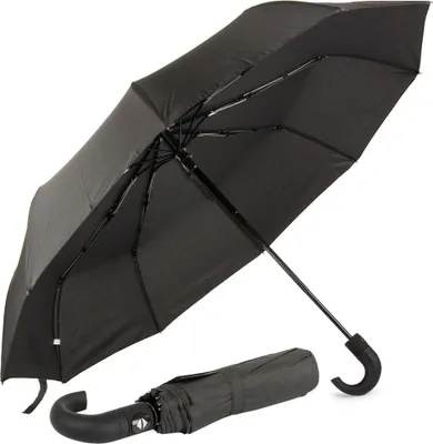 Produktbild von Regenschirm Klappschirm Automatik Sicherheitsschirm Sturmfest Taschenschirm 2501
