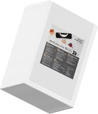 Produktbild von Vakuumbeutel, 20 x 30 cm - 200 Stück - Professionelle Folienbeutel - Geeignet für alle Vakuumiergeräte