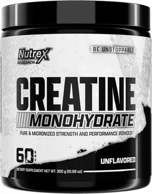 Produktbild von Nutrex Research Creatine Monohydrate (300g) Unflavoured - Kreatin - Kreatin-Monohydrat