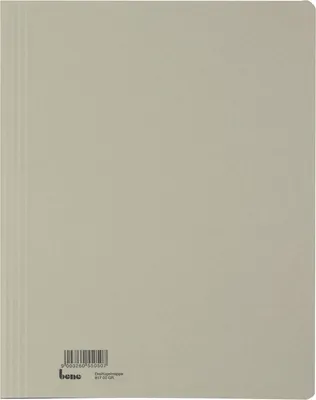 Produktbild von Einschlagmappe A4 Karton 250g/qm grau Packung mit 25 Stück