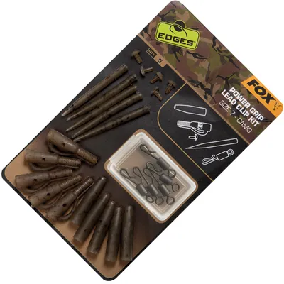 Produktbild von Fox Edges Camo Power Grip Lead Clip kit Gr. 7 - 5 Leadclips