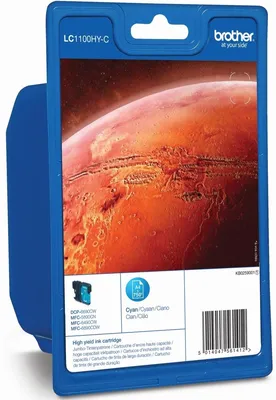 Zdjęcie produktu dla Wkład atramentowy Brother LC1100HYC cyan, opakowanie 5 sztuk