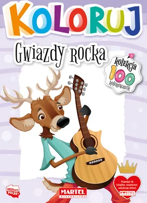 Immagine prodotto di Kolorowanka dla dzieci Gwiazdy rocka