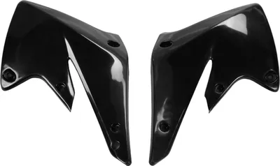 Immagine prodotto di Copertura radiatore UFO PLAST in 2 pezzi per Kawasaki KX F 250 cc, anni di produzione 2004-2005, colore: nero