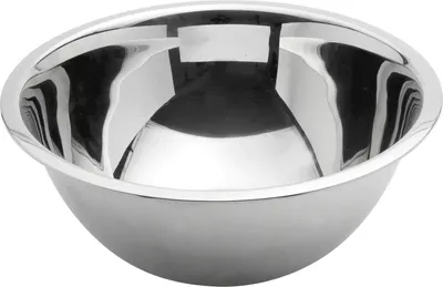 Produktbild von WEIS  Küchenschüssel Edelstahl 18/10, Inhalt: 8,00 Liter, ø: 350 mm