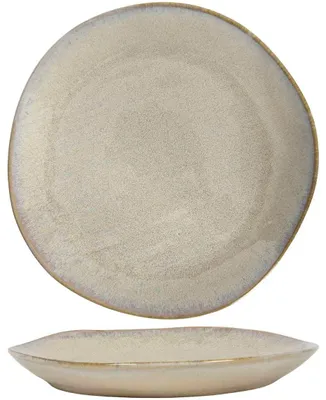 Imagen del producto de Cookinglife, juego de platos, color beige lino, diámetro 27 cm, 6 unidades