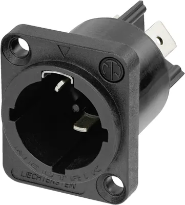 Produktbild von MONACOR NAC3MPX-TOPSB Powercon-Einbaustecker