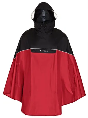 Produktbild von VAUDE Covero II Regenponcho Uni, Poncho, Uni, Erwachsener, 1 Taschen, Polyamid, Polyurethan (PU), Rot
