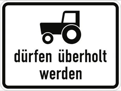 Produktbild von Verkehrsschild VZ1049-11, Kraftfahrzeuge und Züge, die nicht ..., Alu, RA1, 4...