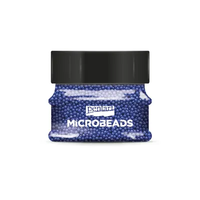 Immagine prodotto di Microsfere di vetro PENTART 0,8-1 mm, 40 g, blu acciaio