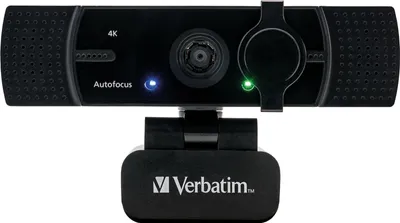 Obrázok produktu pre VERBATIM 49580 Webová kamera AWC-03 - 4K Ultra HD, čierna