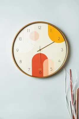 Immagine prodotto di Opviq, Pinobhm, Orologio da parete decorativo, Multicolore, 100% VETRO, 42 x 42 cm