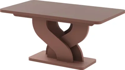 Produktbild von Design Esstisch Bellora ausziehbar 160 bis 256 cm Esszimmer Tisch abgerundete Ecken
