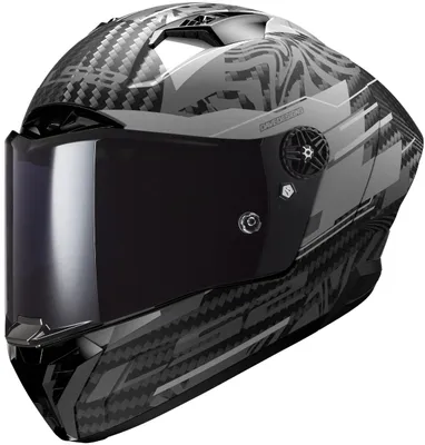 Obrázek produktu pro LS2 FF805 Thunder GP Polar Carbon helma, černá matná/šedá, 2XL (63/64)