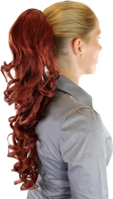 Produktbild von WIG ME UP Zopf, lockig, Gummizug, Rotes WK03-35