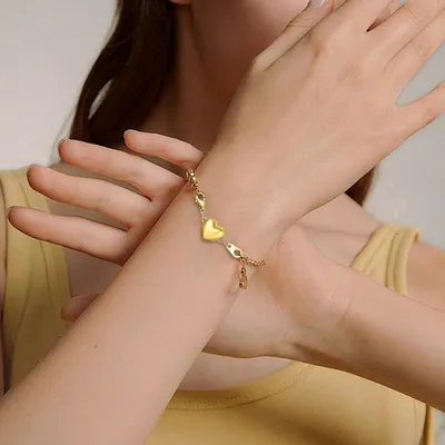 Produktbild von Kryzalite Pack mit 10 Liebes-Schlüsselanhängern, Karabinerhaken, Schmuck, Kettenverschluss, Verschlüsse für Armbänder, Armbänder, Verschlüsse, Magnetverschluss, Halskette (Gold-Silber)