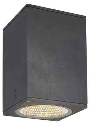 LED-Aufbauleuchte ENOLA SQUARE L, 35W, 2500/2800lm, IP65, anthrazit
