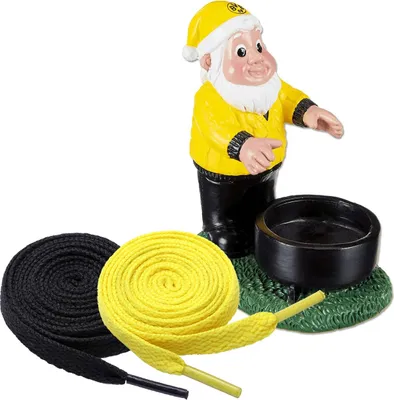 Produktbild von Borussia Dortmund BVB-Zwerg Weihnachten mit Teelichthalter + 2 Paar Fan-Schnürsenkel 2# 5#