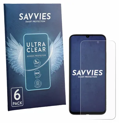 Produktbild von 6x Für Redmi R70m 5G Schutzfolie Savvies Displayschutz Display Schutz Folie Klar Transparent