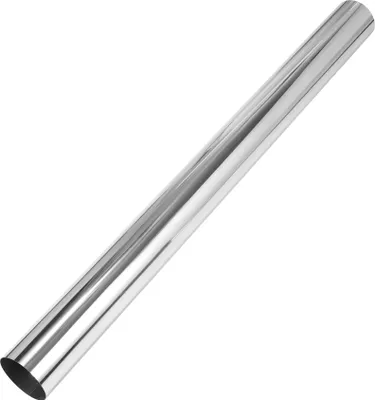 Image de Tuyau D'Échappement Droit Diy Tube De Tuyauterie De Tuyau D'Échappement Personalisé Pour Voiture Modifiée 102Mm / 4" Od 1016Mm / 40" Longueur Acier Inoxydable T316 Ton Argenté