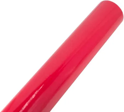 Productafbeelding van Cadeaupapier Rol - Inpakpapier Lak - Feestelijke Verpakking - Glanzend Lakeffect - 70 cm x 2 m - Rood