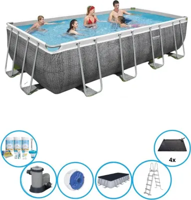 Obrázek produktu pro Bestway - Pool Power Steel - Bazénová dohoda - 549x274x122 cm
