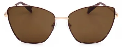 Produktbild von Furla Furla SFU738 Shiny rose gold w/bodeaux parts 59/16/145 Damen Sonnenbrillen