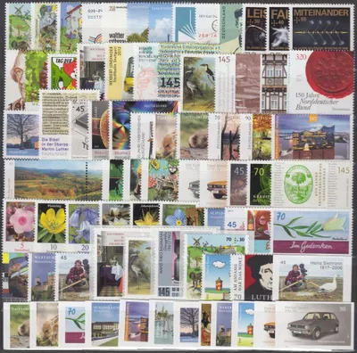 Produktbild von BRD Bund Jahrgang 2017 postfrisch ** MNH komplett