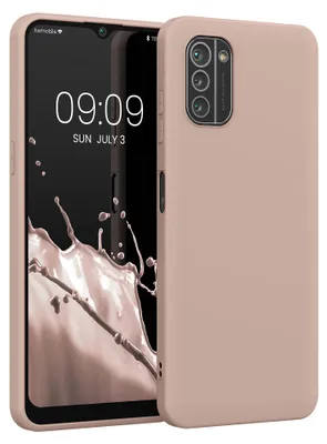 Produktbild von kwmobile Handyhülle für Nokia G21 / G11 Hülle - TPU Case - Kabelloses Laden - Schutzhülle Cover in Altrosa matt