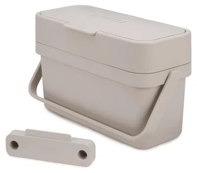 Productafbeelding van Joseph Joseph Compo™ 4: Lichtgewicht afvalbak voor biologisch afval - 4 liter - steingrijs