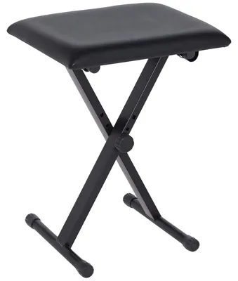 Imagen del producto de Silla para teclado, con altura ajustable, estructura de metal duradera, color