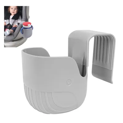 Produktbild von Kinder-Autositz Getränkehalter & Aufbewahrungsregal, Kunststoff Wasserbecherhalter, Snackhalter für Autositz, praktisches Autozubehör für Sicherheit