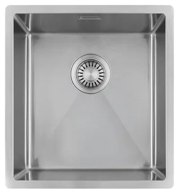 Zdjęcie produktu dla Zlewozmywak Pure.Sink Luxion ze stali nierdzewnej, wymiar 36 x 40 cm, do montażu pod blatem, płaski model, PLX3640-02