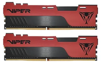Zdjęcie produktu dla DIMM 32 GB DDR4-3600 (2x 16 GB) podwójny zestaw (czerwony/czarny, PVE2432G360C0K, Viper Elite II, INTEL XMP)