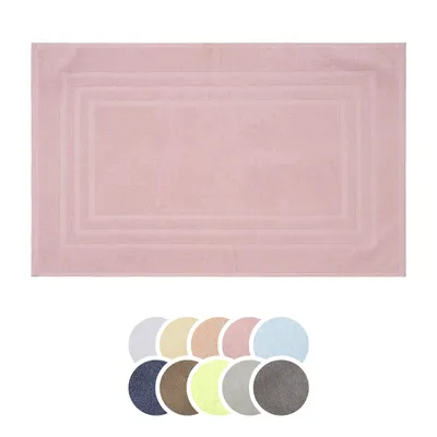 Produktbild von liebling Badvorleger 100% Baumwolle Zero Twist, Serie Lille, 800 gr. / m², 50 x 80 cm, 60 Grad waschbar, ultra weich, saugstark, altrosa