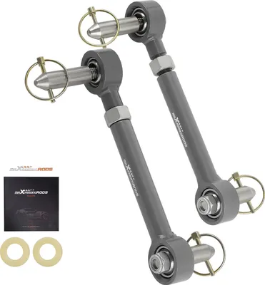 Imagen del producto de Bielas delanteras ajustables para la barra estabilizadora de Jeep Wrangler JK (modelos del 2007 al 2018)