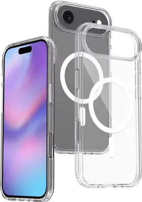 Produktbild von Hülle MagSafe mit integrierter Magnet für iPhone 17 Air Handyhülle Bumper Transparent