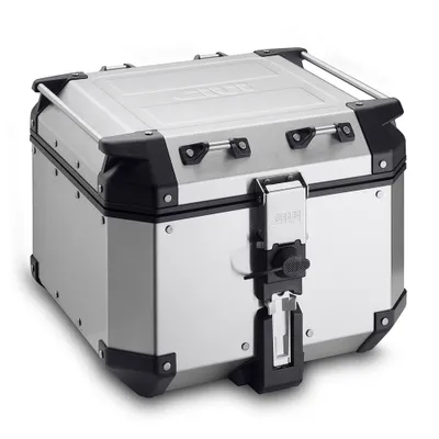 Produktbild von Givi Alu Topcase Trekker Outback Monokey silber 42 Liter max Zuladung 10 kg