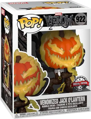 Produktbild von Marvel Venom - Venomized Jack O'Lantern 922 Special Edition - Funko Pop! - Vinyl Figur