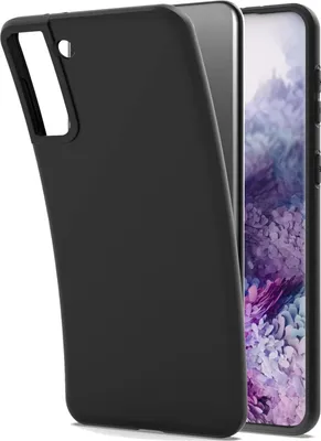 Produktbild von Ultradünne Soft Case Silikonhülle für Samsung Galaxy S21/S30 Plus - Schwarz KP10344