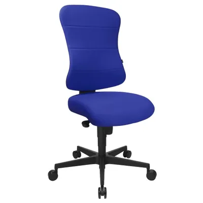 Produktbild von Topstar Bürostuhl Art Comfort, SP800T38 blau, schwarz Stoff