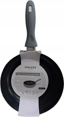Produktbild von Smukee Hochrand Pfanne mit Antihaftbeschichtung Grau 22 cm