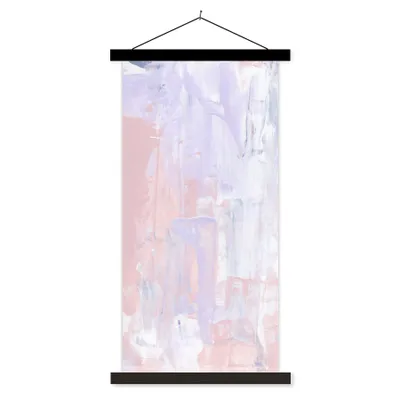Produktbild von MuchoWow® Textilposter Farbe - Pastell - Gestaltung 90x180 cm mit schwarzem Rahmen - Dekoration Wohnzimmer